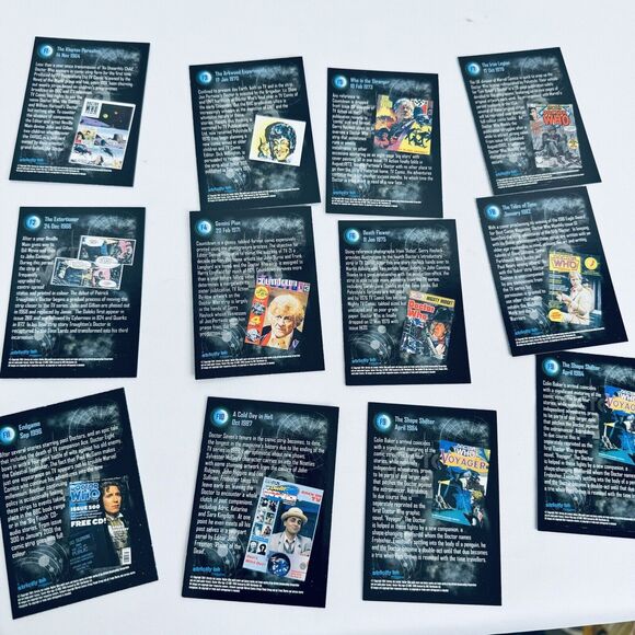 Doctor Who 'The Definitive Collection Series 2' Foil Stamped F1 - F11 Lot - Picture 9 of 13